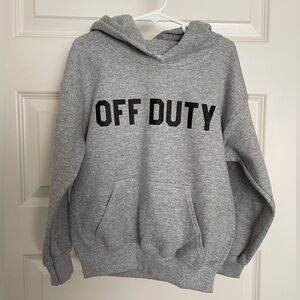Youth XS “Off Duty” hoodie - NEW